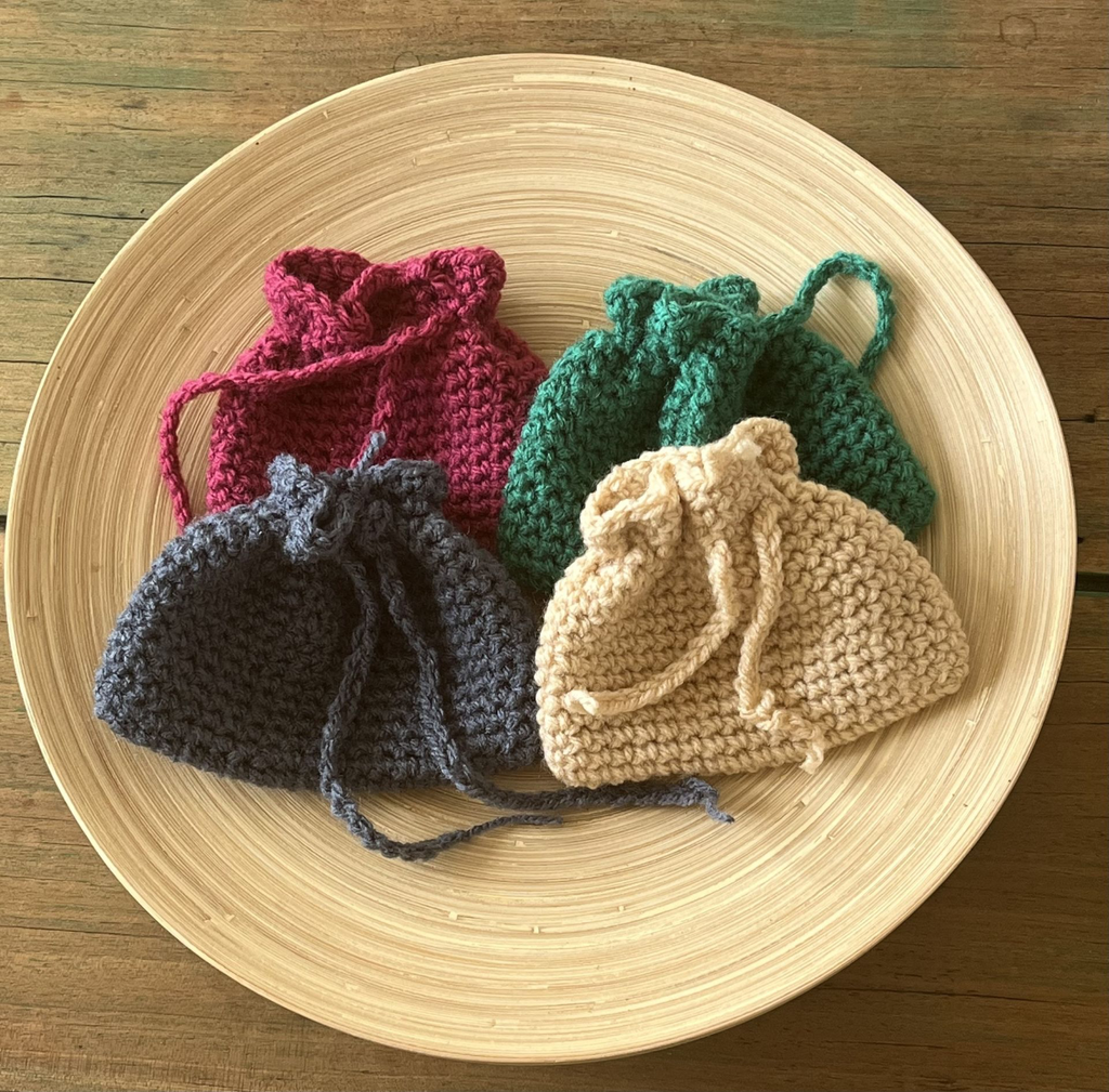 Sachets en crochet pour lavande (vide)